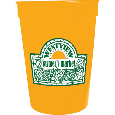 Solid 12 oz Stadium Cup