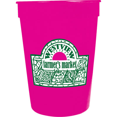 Solid 12 oz Stadium Cup