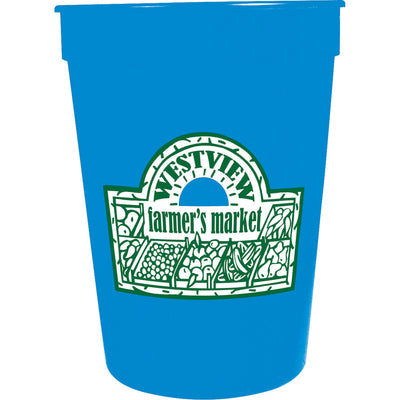 Solid 12 oz Stadium Cup