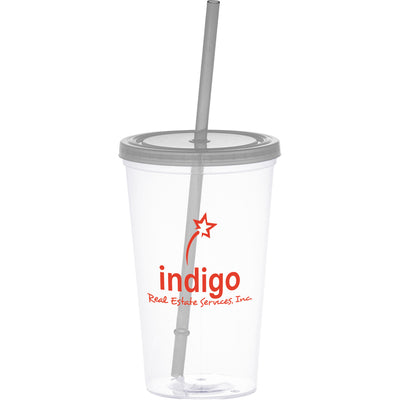 Glacier 20 oz Tumbler with Straw