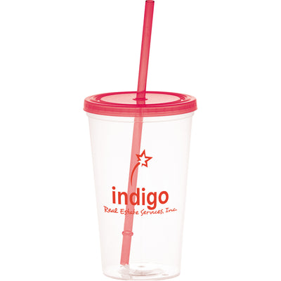 Glacier 20 oz Tumbler with Straw