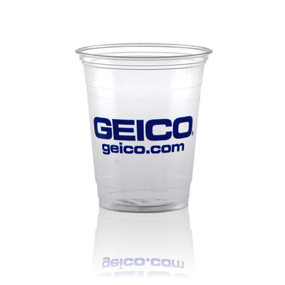 12 oz. & 14 oz. Budget Clear Soft Side Plastic Cups