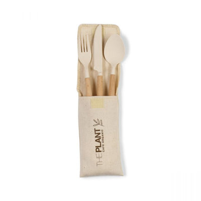 Gaia Bamboo Fiber Cutlery Set