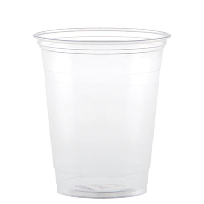 12 oz. & 14 oz. Budget Clear Soft Side Plastic Cups