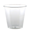 3.5 oz. Budget Clear Soft Side Plastic Cup